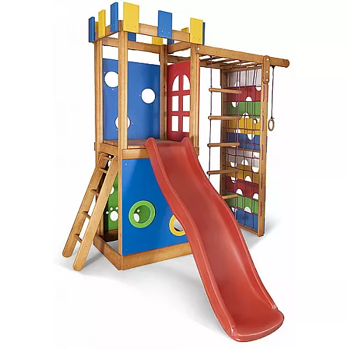 Дитячий ігровий комплекс Babyland-28 з гіркою Дитячий ігровий комплекс Babyland-28 з гіркою