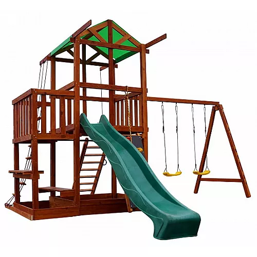 Дитячий ігровий комплекс Babyland-5 з гойдалками Дитячий ігровий комплекс Babyland-5 з гойдалками