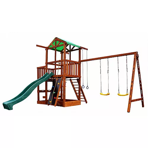 Дитячий ігровий комплекс Babyland-5 з гойдалками Дитячий ігровий комплекс Babyland-5 з гойдалками