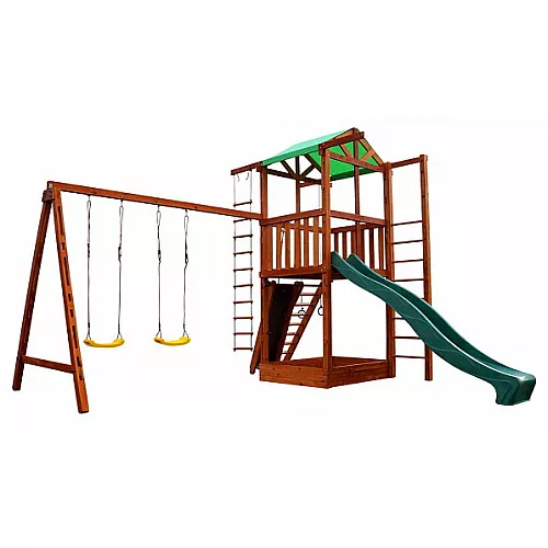 Детский игровой комплекс Babyland-6 с канатом Детский игровой комплекс Babyland-6 с канатом