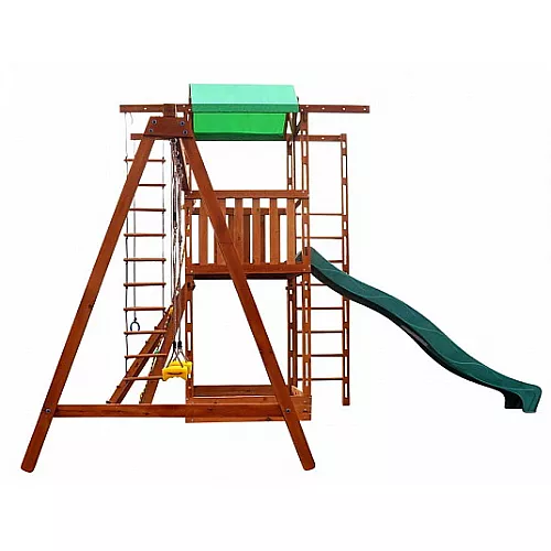 Детский игровой комплекс Babyland-6 с канатом Детский игровой комплекс Babyland-6 с канатом