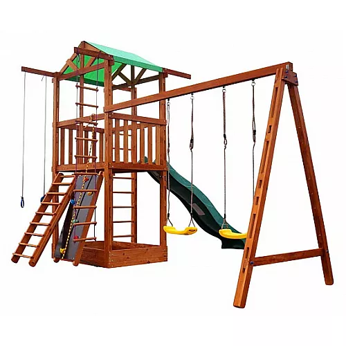 Детский игровой комплекс Babyland-6 с канатом Детский игровой комплекс Babyland-6 с канатом