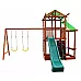 Детский игровой комплекс Babyland-7 с качелями