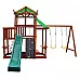 Дитячий ігровий комплекс Babyland-9 з гіркою і скалодромом