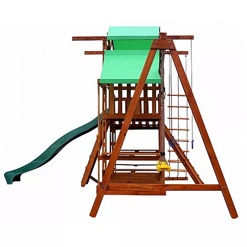 Дитячий ігровий комплекс Babyland-9 з гіркою і скалодромом