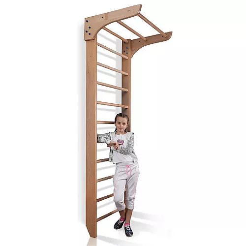 Домашняя шведская стенка Bambino 1-220 с турником Домашняя шведская стенка Bambino 1-220 с турником