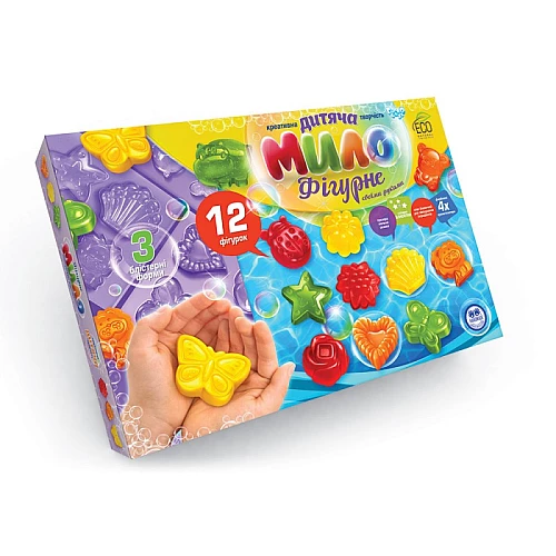 Набір для творчості Фігурне мило (12 фігурок)