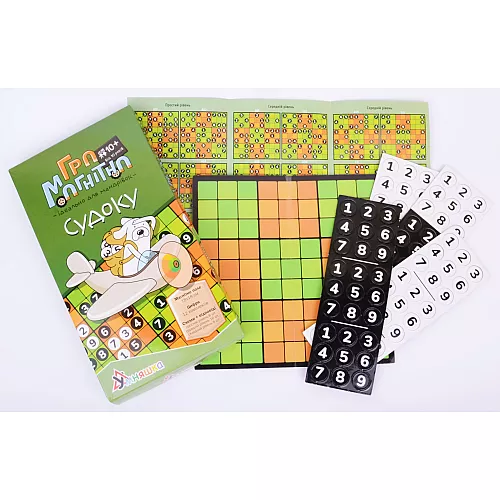Развивающая магнитная игра Судоку Развивающая магнитная игра Судоку