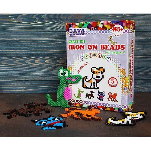 Набір для творчості термомозаіка Тварини (5 фігурок)