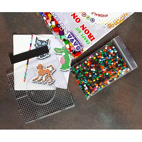 Набір для творчості термомозаіка Тварини (5 фігурок)