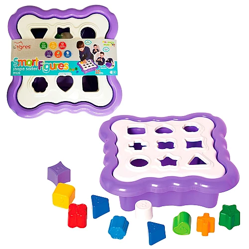 Розвиваюча іграшка сортер Розумні фігурки (10 елементів)
