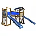 Дитячий ігровий майданчик SportBaby-11 з містком і сіткою