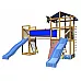 Дитячий ігровий майданчик SportBaby-11 з містком і сіткою