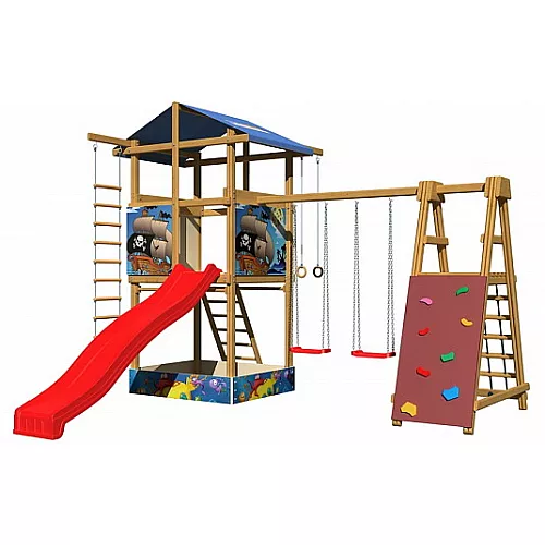 Детская игровая площадка SportBaby-9 с песочницей Детская игровая площадка SportBaby-9 с песочницей