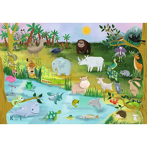 Развивающий набор с многоразовыми наклейками ZOO Абетка (укр. язык) Развивающий набор с многоразовыми наклейками ZOO Абетка (укр. язык)