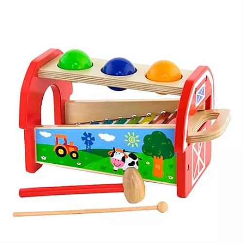 Развивающая игрушка Ксилофон 2-в-1 от Viga Toys Развивающая игрушка Ксилофон 2-в-1 от Viga Toys