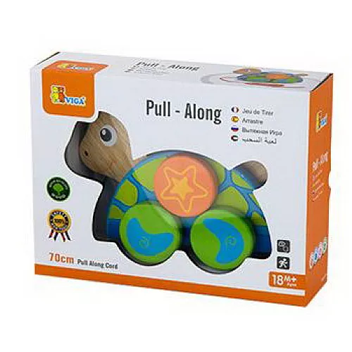 Розвиваюча іграшка каталка Черепаха від Viga Toys