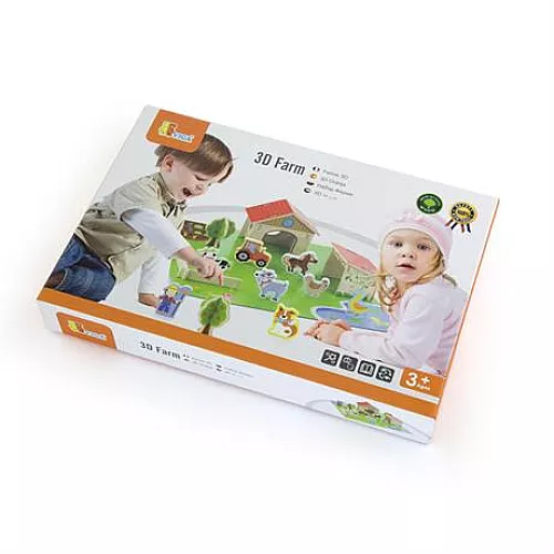 Развивающий набор Ферма (30 элементов) от Viga Toys