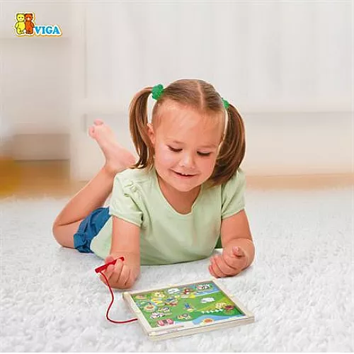 Магнітна настільна гра Ферма від Viga Toys Магнітна настільна гра Ферма від Viga Toys