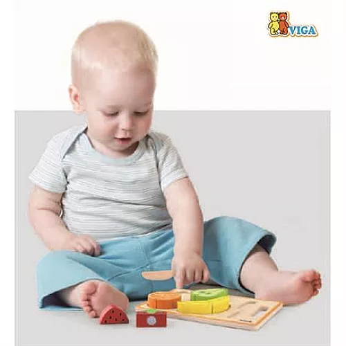 Игровой развивающий набор Фрукты от Viga Toys