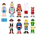 Розвиваючий магнітний набір Гардероб хлопчика від Viga Toys