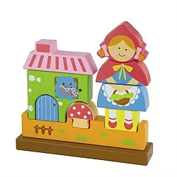 Развивающий 3D пазл Красная Шапочка от Viga Toys