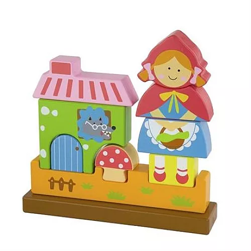 Розвиваючий 3D пазл Червона Шапочка від Viga Toys Розвиваючий 3D пазл Червона Шапочка від Viga Toys