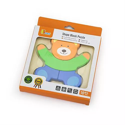 Развивающая игрушка пазл Мишка от Viga Toys Развивающая игрушка пазл Мишка от Viga Toys
