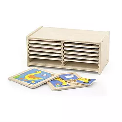 Развивающий набор Пазлы (12 шт) от Viga Toys