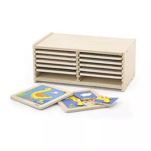 Развивающий набор Пазлы (12 шт) от Viga Toys Развивающий набор Пазлы (12 шт) от Viga Toys