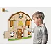 Развивающий бизиборд Домик с замками от Viga Toys