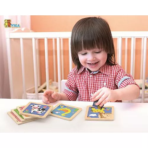 Развивающий пазл Бабочка от Viga Toys Развивающий пазл Бабочка от Viga Toys