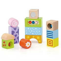 Будівельний набір Брязкальця (12 шт) від Viga Toys