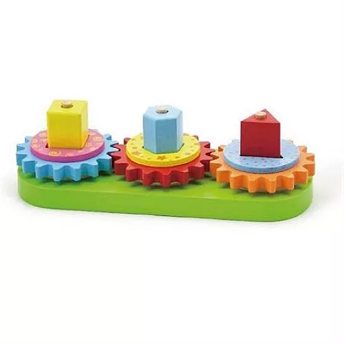 Развивающая игрушка Цветные шестеренки от Viga Toys Развивающая игрушка Цветные шестеренки от Viga Toys