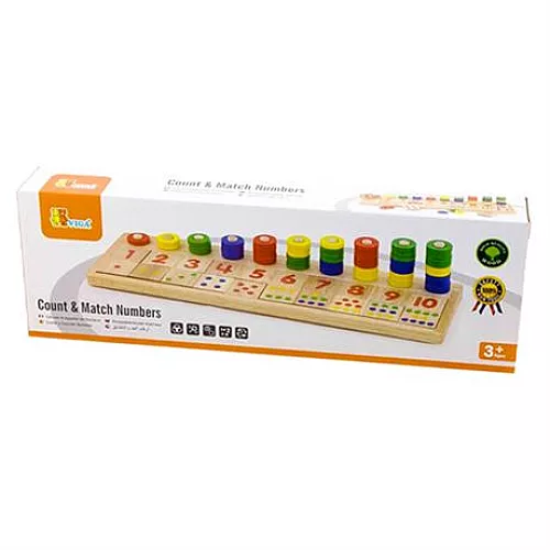 Математический набор Счет и цифры от Viga Toys Математический набор Счет и цифры от Viga Toys