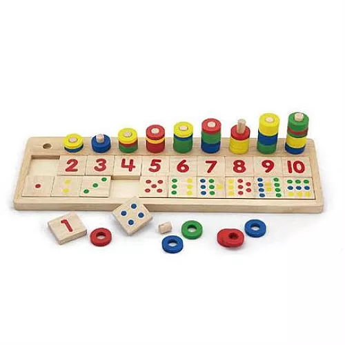 Математический набор Счет и цифры от Viga Toys Математический набор Счет и цифры от Viga Toys