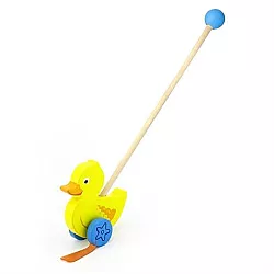 Розвиваюча іграшка каталка Каченя від Viga Toys