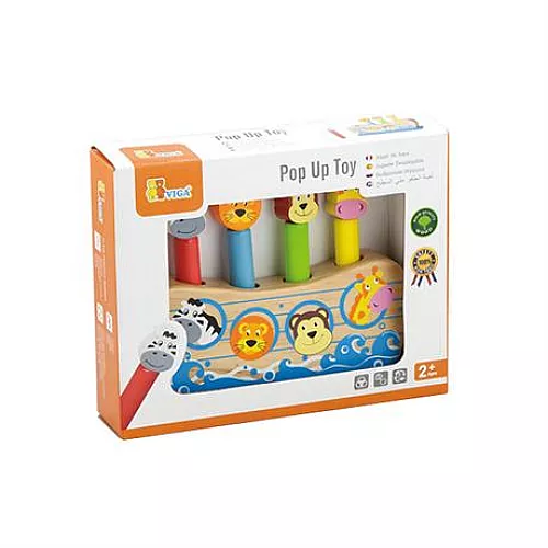 Розвиваюча іграшка Веселі тварини від Viga Toys Розвиваюча іграшка Веселі тварини від Viga Toys