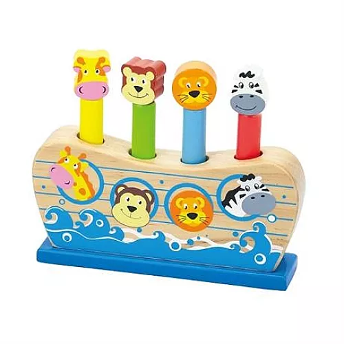 Розвиваюча іграшка Веселі тварини від Viga Toys Розвиваюча іграшка Веселі тварини від Viga Toys