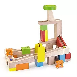 Розвиваючий набір Гірки з кульками від Viga Toys