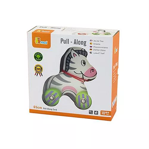 Развивающая игрушка каталка Зебра от Viga Toys Развивающая игрушка каталка Зебра от Viga Toys