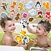 Развивающий набор для ванны наклейки Животные (18 шт) от 3 Bees & Me