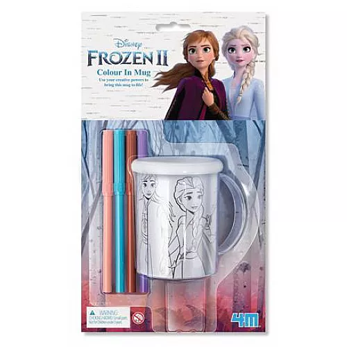 Творческий набор раскрась чашку Frozen 2 Холодное сердце 2 от 4M Творческий набор раскрась чашку Frozen 2 Холодное сердце 2 от 4M