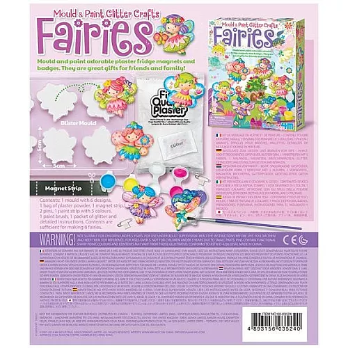 Творчий набір магніти з гіпсу Феї (6 шт) від 4M