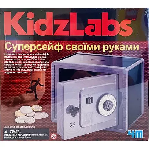 Науковий набір для досліджень Суперсейф від 4M