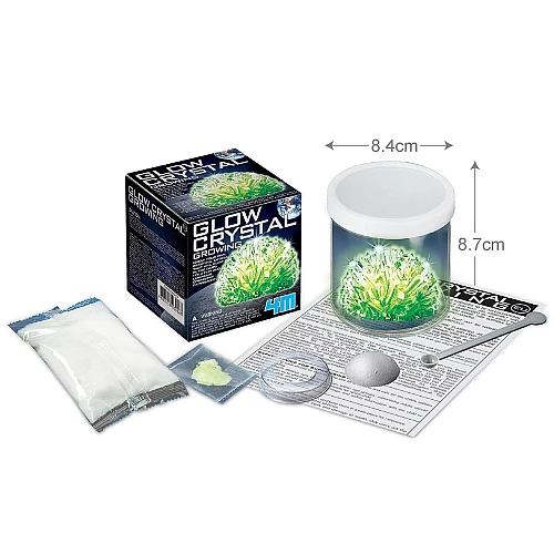 Науковий STEM набір Блискучі кристали від 4M