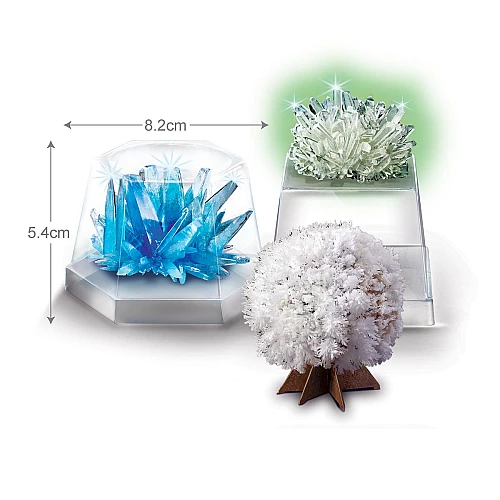 Научный STEM набор Выращиваем 3 кристалла от 4M