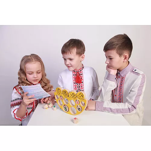 Развивающая игрушка балансир Веселые мышата (15 элементов) от Hega