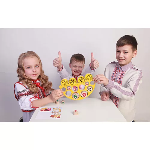 Развивающая игрушка балансир Веселые мышата (15 элементов) от Hega