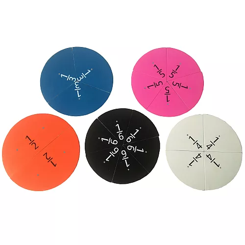 Обучающий магнитный набор Части целого (20 шт) от Hega